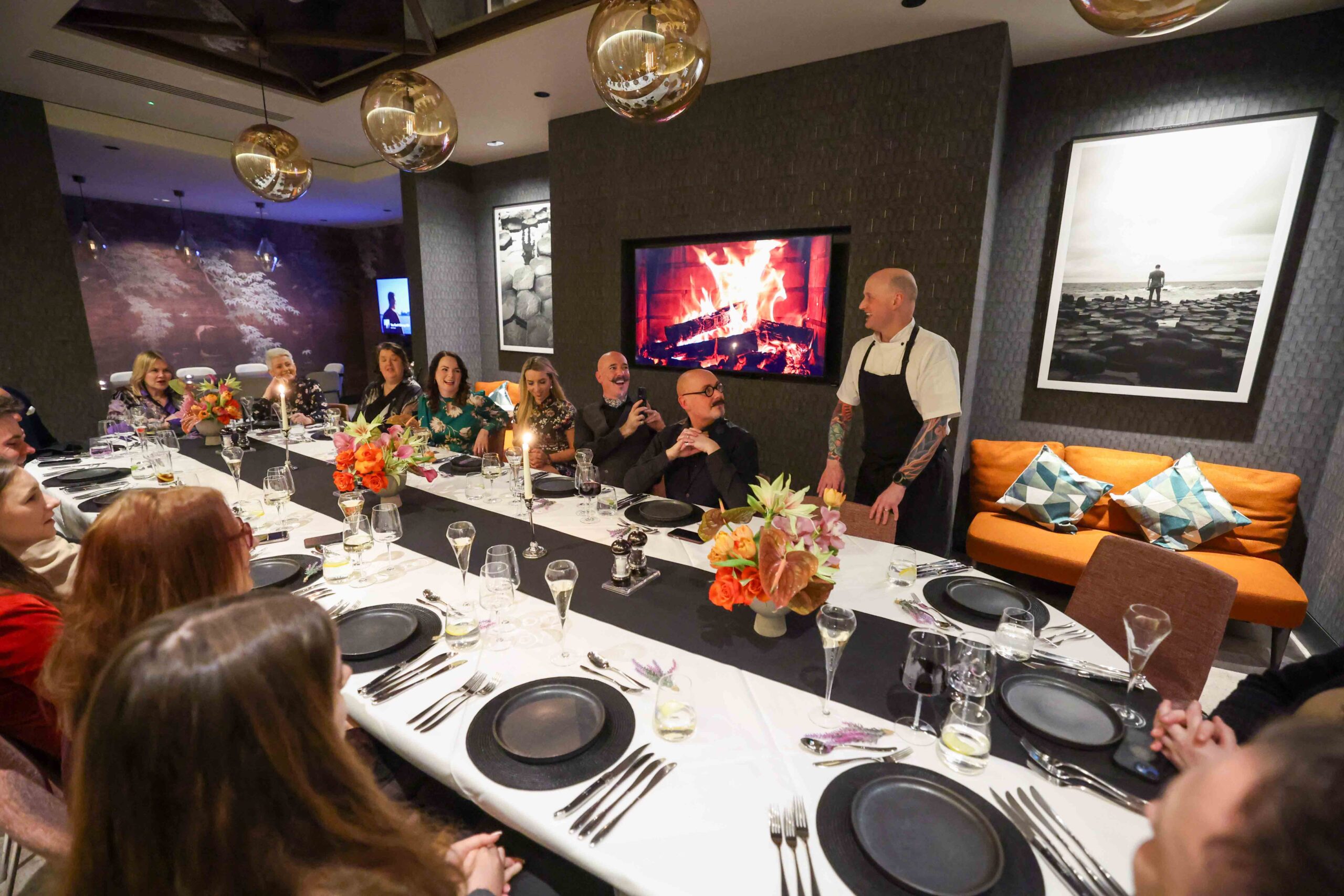 3 Dean Butler, Executive Head Chef, Fitzwilliam Hotel at the launch of the hotel's new menu